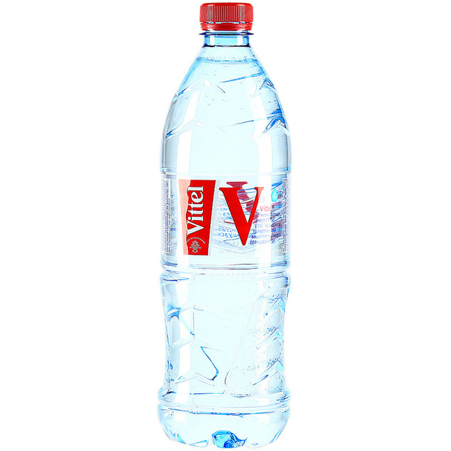 Минеральная вода Vittel, ПЭТ 1 литр