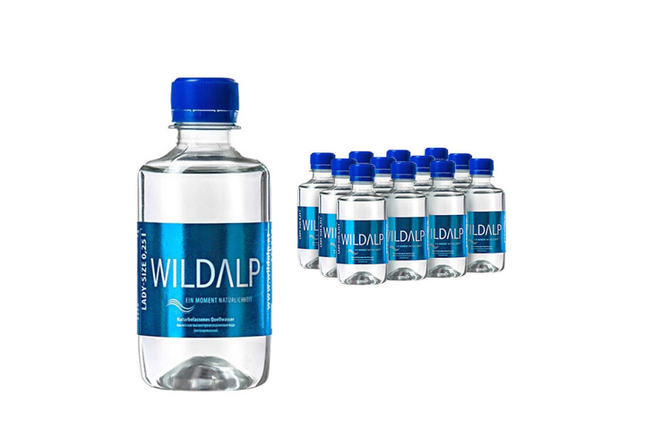 Альпийская родниковая вода Wildalp без газа 0.25 литра