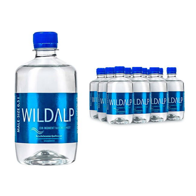Альпийская родниковая вода Wildalp без газа 0.5 литра