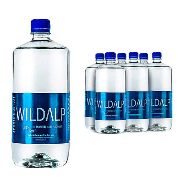 Альпийская родниковая вода Wildalp без газа 1 литр