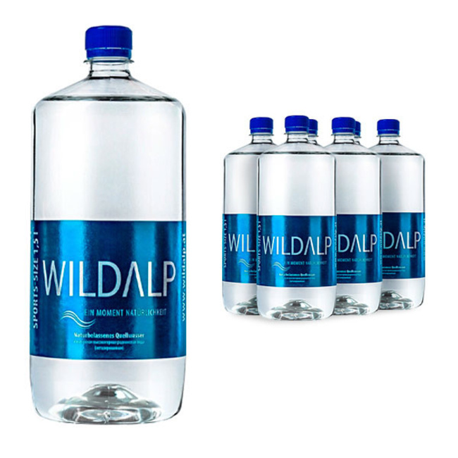 Альпийская родниковая вода Wildalp без газа 1.5 литра