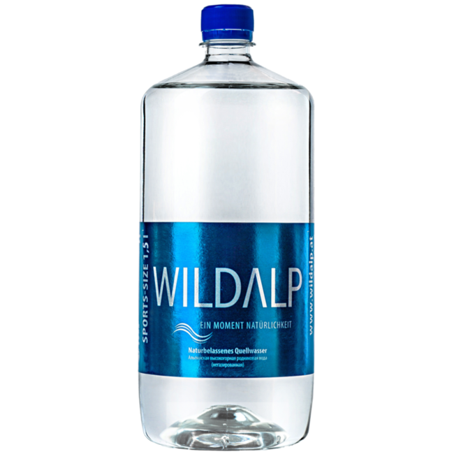 Альпийская вода Wildalp без газа 1.5 литра