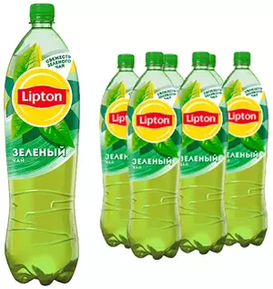 Холодный зеленый чай Липтон (Lipton), пэт 1.5 литра