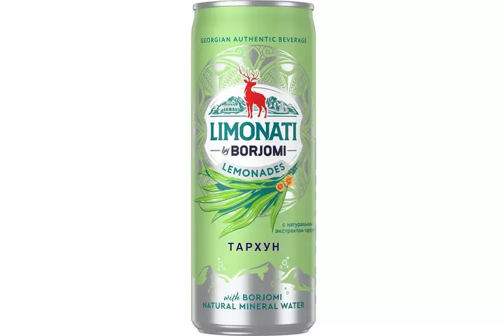 Лимонад Limonati by Borjomi грузинский Тархун, 330 мл