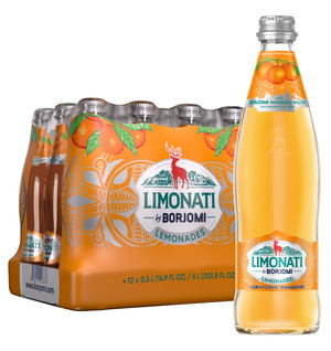 Грузинский Лимонад Borjomi Limonati Мандарин, стекло 0.5 литра