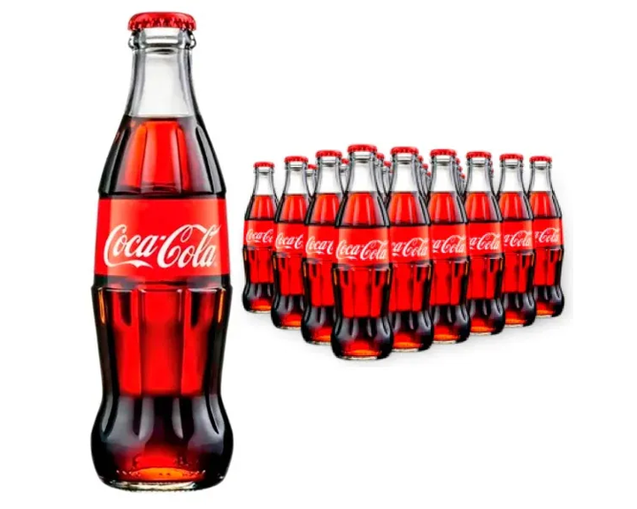 Газированный напиток Coca-Cola, стекло 0.2 литра (Великобритания)