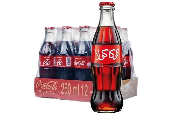 Газированный напиток Coca-Cola Original Classic, стекло 0.25 литра (Иран)