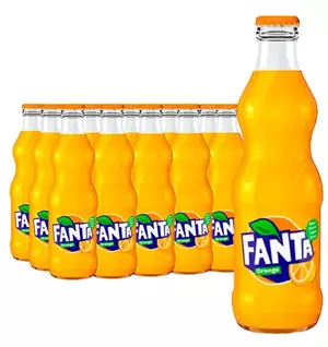 Газированный напиток Фанта (Fanta), стекло 0.33 литра (Грузия)