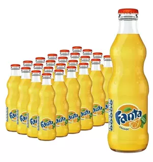 Газированный напиток Фанта (Fanta), стекло 0.33 литра (Италия)