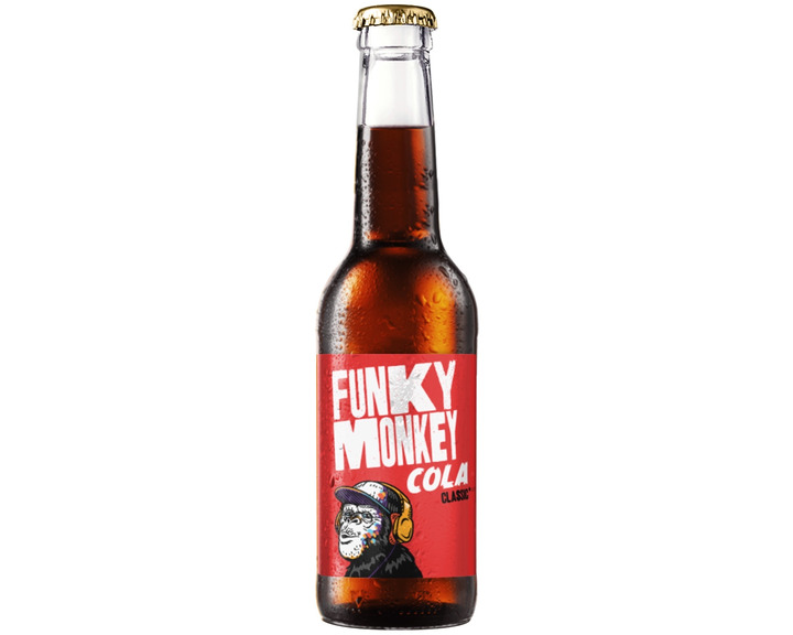 Газированный напиток FUNKY MONKEY Cola Classic, стекло 0.275