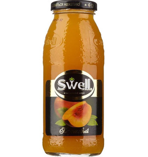 Нектар СВЕЛЛ (SWELL) Персик с мякотью, стекло 0.25 литра 