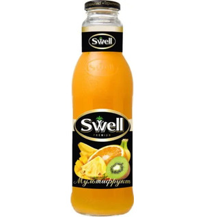 Нектар СВЕЛЛ (SWELL) Мультифрукт, стекло 0.75 литра 