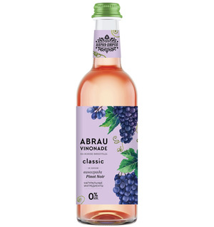 Напиток безалкогольный Abrau Vinonade Pinot Noir сильногазированный, стекло 0.375 литра